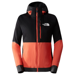 Veste femme The North Face W Dawn Turn Hybrid Ventrix Hoodie orange RADIANT ORANGE/NFB/ASGY