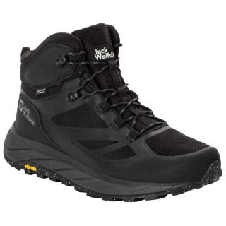 Chaussures randonnée homme Jack Wolfskin Terraventure Texapore Mid M noir / gris black