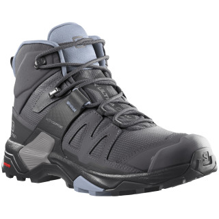 Chaussures femme Salomon X Ultra 4 Mid Gore-Tex W gris / bleu Magnet / Black / Zen Blue