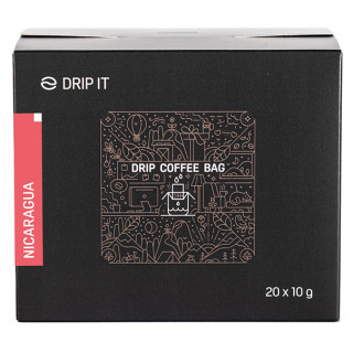 Café Drip it Nicaragua Jinotega 20 x 10 g rouge