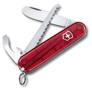 couteau pliant Victorinox Nůž s pilkou červený rouge transparent TransRed