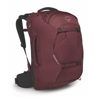 Sac de voyage Osprey Fairview 40 rouge zircon red