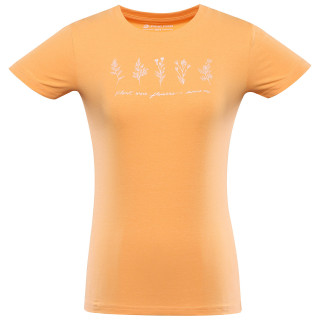 T-shirt femme Alpine Pro Norda orange peach