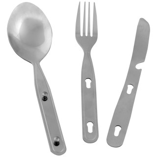 Set de couverts Rockland Travel Tools argenté silver