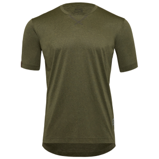 Chemise cycliste homme Silvini Galatro green olive-charcoal