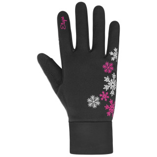 Gants enfant Etape Puzzle WS noir / rose Black/Pink