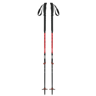 Bâton TSL Tour Carbon 2 Cross Swing rouge