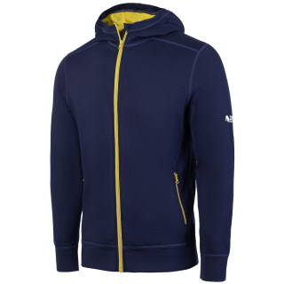 Sweat-shirt homme Zulu Merino Hoodie 230 bleue Navy