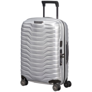 Valise Samsonite Proxis Spinner 55 EXP argenté Silver