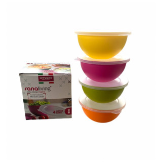 Jeu de bols Omada Sanaliving Bowls Set 4x 0,5L