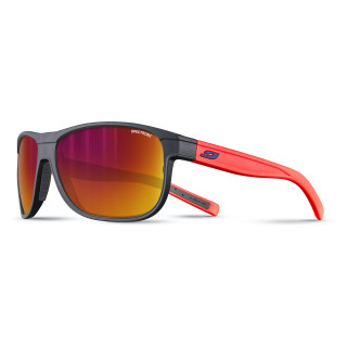 Lunettes soleil Julbo Renegade M Sp3 Cf bleue dark blue/fluo orange