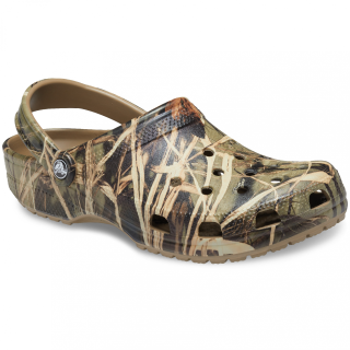 Pantoufles Crocs Classic brun Realtree Khaki