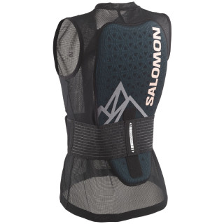 Protection dorsale femmes Salomon Flexcell Pro Vest vert Black