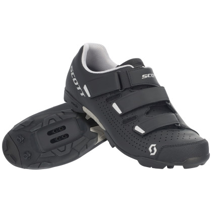 Chaussures vélo hommes Scott Mtb Comp RS vert black/silver