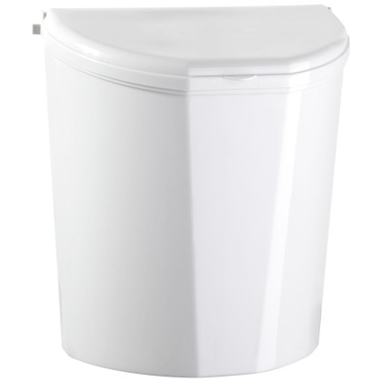 Poubelle Brunner Pillar XL blanc