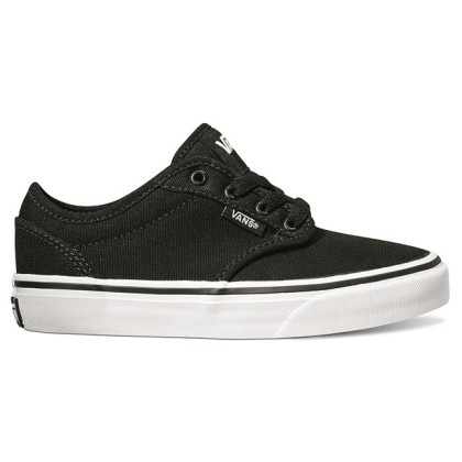 Chaussures enfant Vans Yt Atwood noir / blanc (Canvas) Black/White