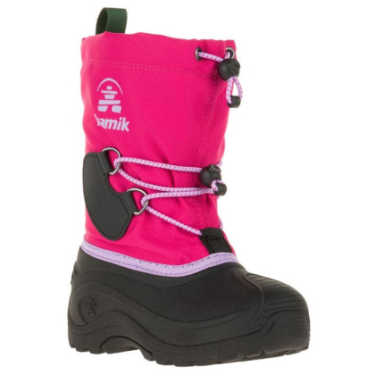 Bottes enfants Kamik Southpole 4 rose / noir Rose Lavender