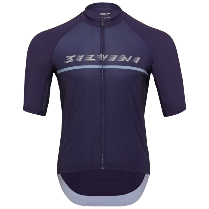 Maillot vélo homme Silvini Mazzano bleu foncé navy-cream