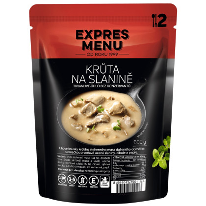 Repas prêt à manger Expres menu Dinde au bacon 600 g