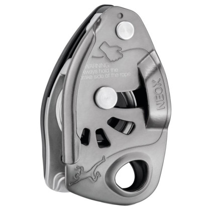 Système d'assurage Petzl Neox girs Light Gray