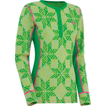 T-shirt femme Kari Traa Stjerna LS green Grass