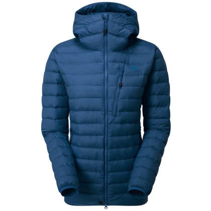 Veste d'hiver femme Mountain Equipment Earthrise Hooded Wmns Jacket bleue Majolica Blue