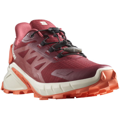 Chaussures randonnée femme Salomon Supercross 4 rouge Syrah / Ashes Of Roses / Coral