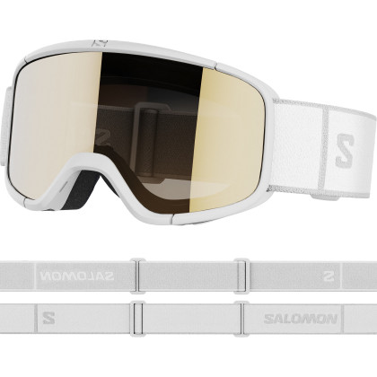 Masques ski Salomon Aksium 2.0 S Access blanc white