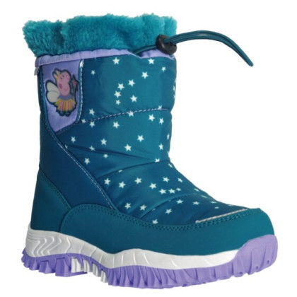 Bottes enfants Regatta Peppa Winter Boot bleue Glfstr/Lilac