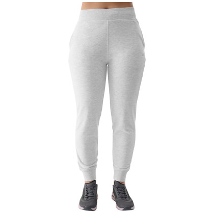 Pantalon de survêtement femmes 4F Trousers Cas F606 gris claire Cold Light Grey Melange