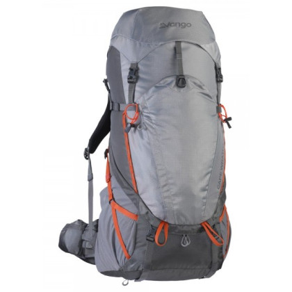 Sac à dos Vango Wrath 60:70 gris / orange Android Grey / Cayenne Orange