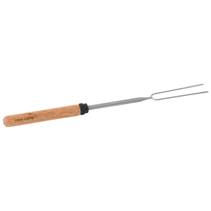 Fourchette à barbecue Easy Camp Campfire Grill Fork brun / argenté