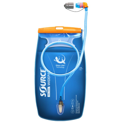 Poche d'hydratation Source Widepac 1.5 L bleu / orange Alpine Blue