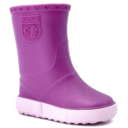 Bottes enfants Boatilus Nautic rose fuxia/rose