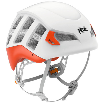 Casque d'escalade Petzl Meteor blanc / orange