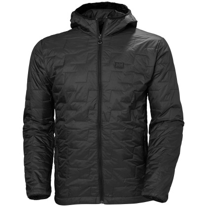 Veste d'hiver homme Helly Hansen Lifaloft Hooded Insulator Jack vert BlackMatte