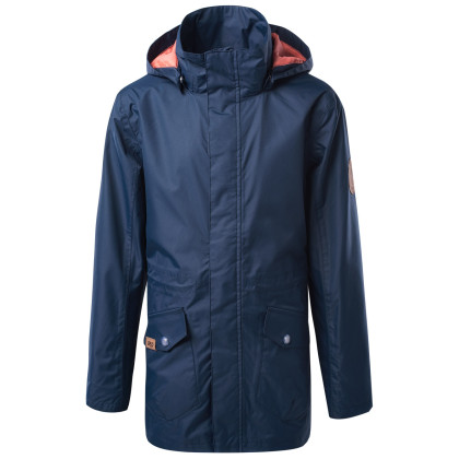 Veste enfant Bejo Rinoa Jrg bleu foncé BlackIris/FluoPeach