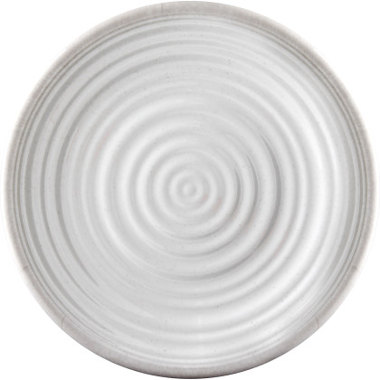 Assiette Brunner Savana Dinner plate blanc