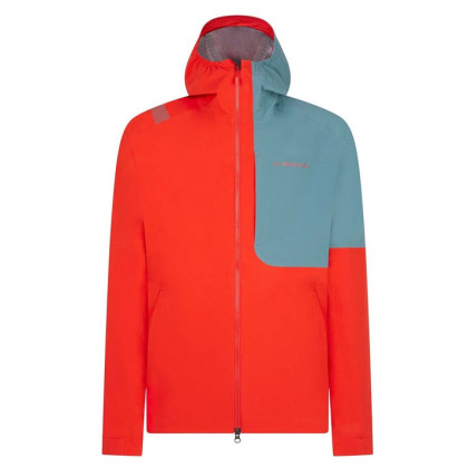 Veste homme La Sportiva Crizzle Jkt M rouge / gris Poppy/Pine