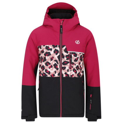 Veste d'hiver enfants Dare 2b Traverse II Jacket rose / noir BePk/DRsChPt