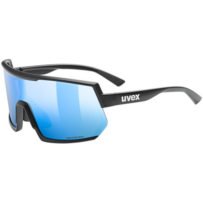 Lunettes sport Uvex Sportstyle 235 P vert / bleu Black Mat / Mirror Blue