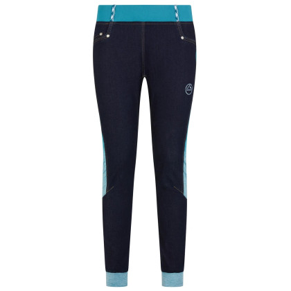 Patalon femme La Sportiva Mescalita Pant W bleue Jeans/Topaz