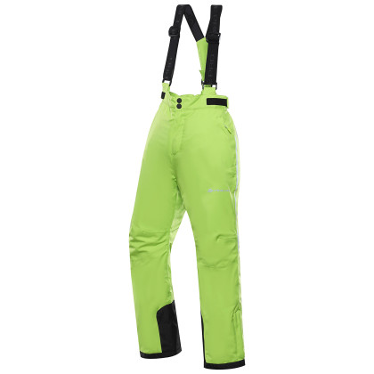 Pantalon de ski enfant Alpine Pro Lermono green lime green