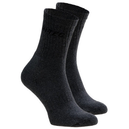 Chaussettes homme Hi-Tec Chiro Pack vert DarkGrayMelange/Black