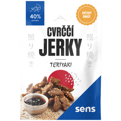 Grillons comestibles Sens Jerky de grillons - Teriyaki 25 g