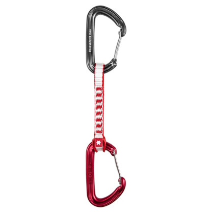 Set dégaines Ocún HAWK QD WIRE DYN 11 mm 10 cm 5-pack rouge Red