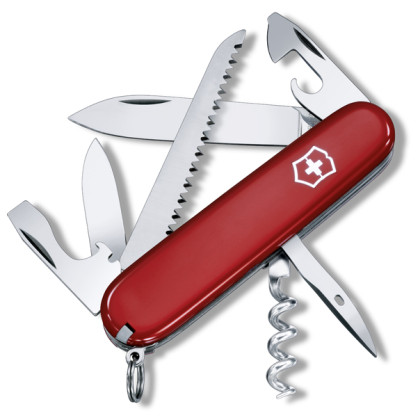 Couteau Victorinox Camper rouge red