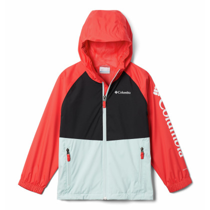 Veste enfant Columbia Dalby Springs Jacket banc / rouge Icy Morn, Black, Red Hibiscus