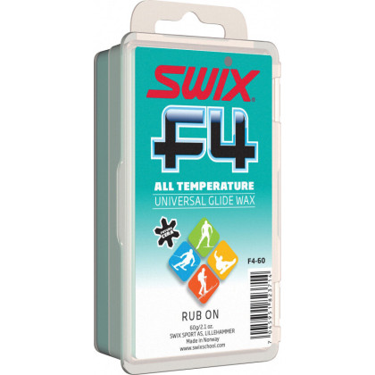 Cire Swix Fart de glisse F4 60g