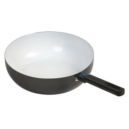 Poêle à frire Bo-Camp Sprint Eco Wok 28 noir / blanc Black/White